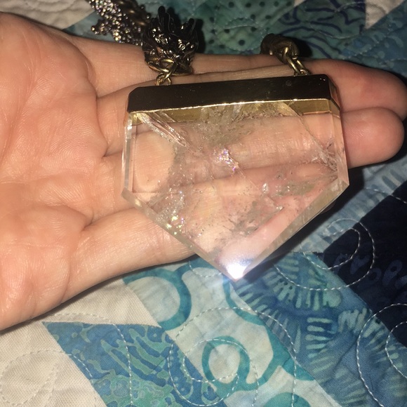 BCP Jewelry Quartz Dragon necklace - Picture 2 of 3